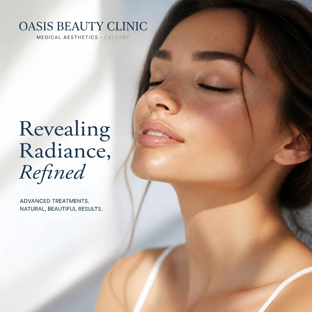 Radiant skin at Oasis Beauty Clinic